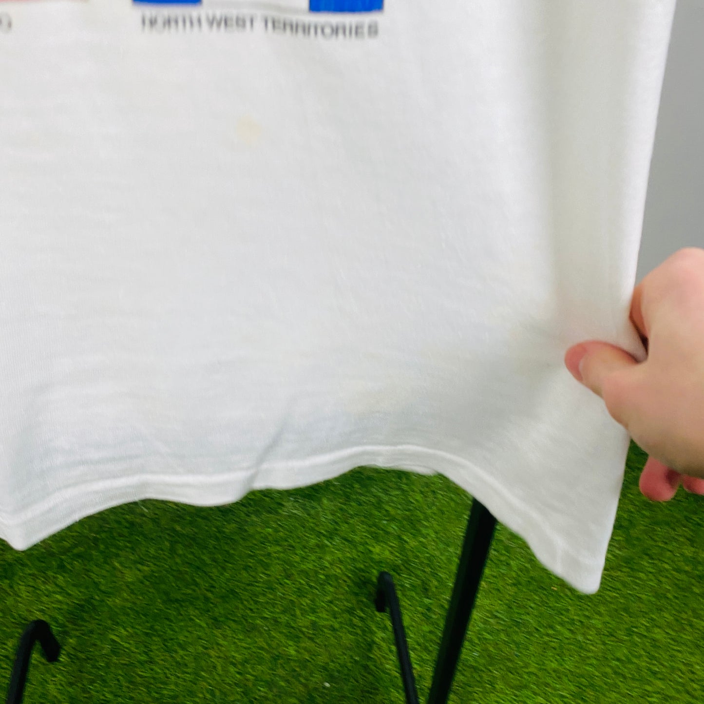 90s Canada Province T-Shirt White Medium