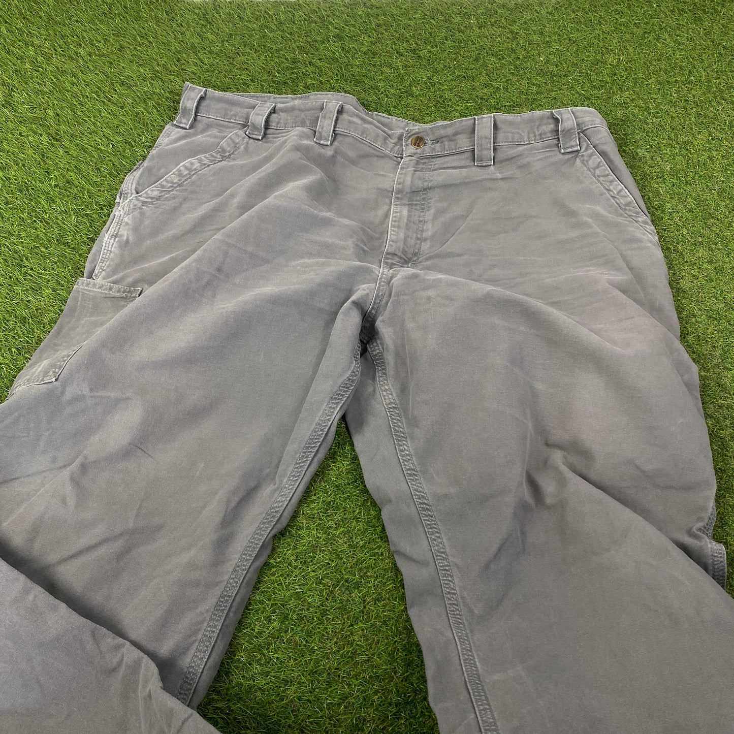 00s Carhartt Cargo Trousers Joggers Green XXL