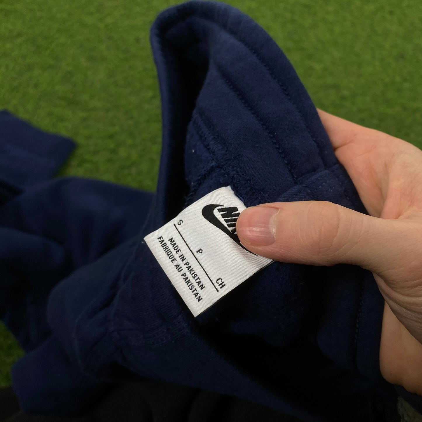00s Nike Cotton Joggers Blue Small