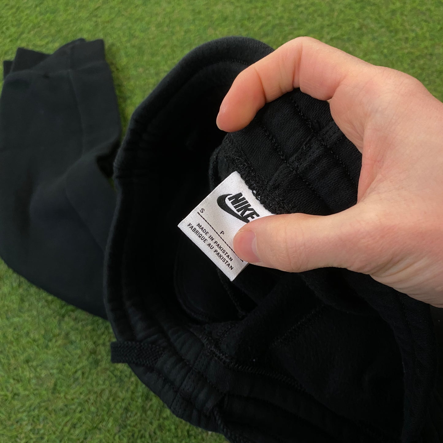 00s Nike Cotton Joggers Black Small