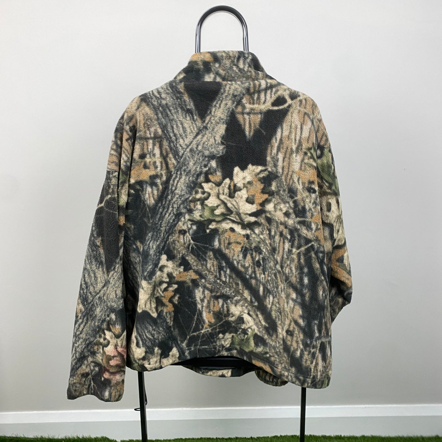 Retro Ozark Trail Realtree Fleece Sweatshirt Brown XL