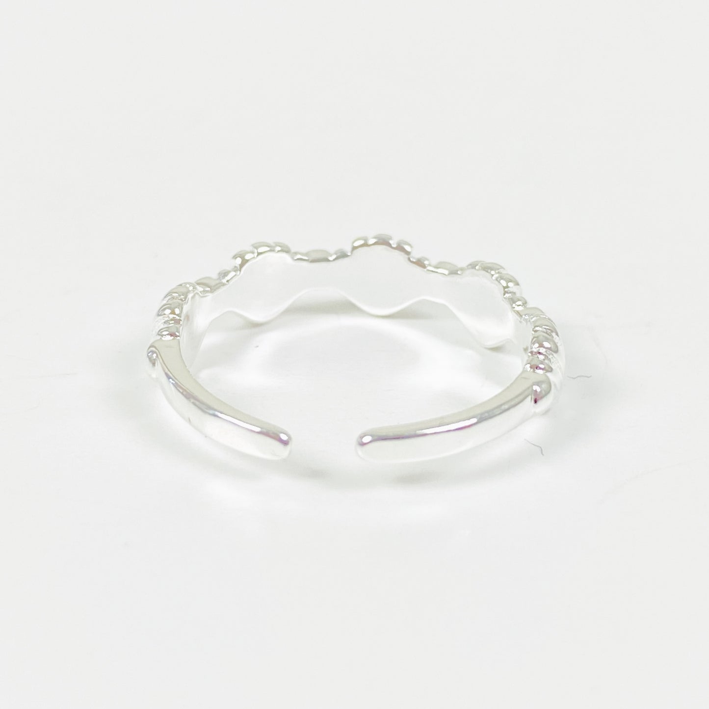 Retro Adjustable Shell Ring