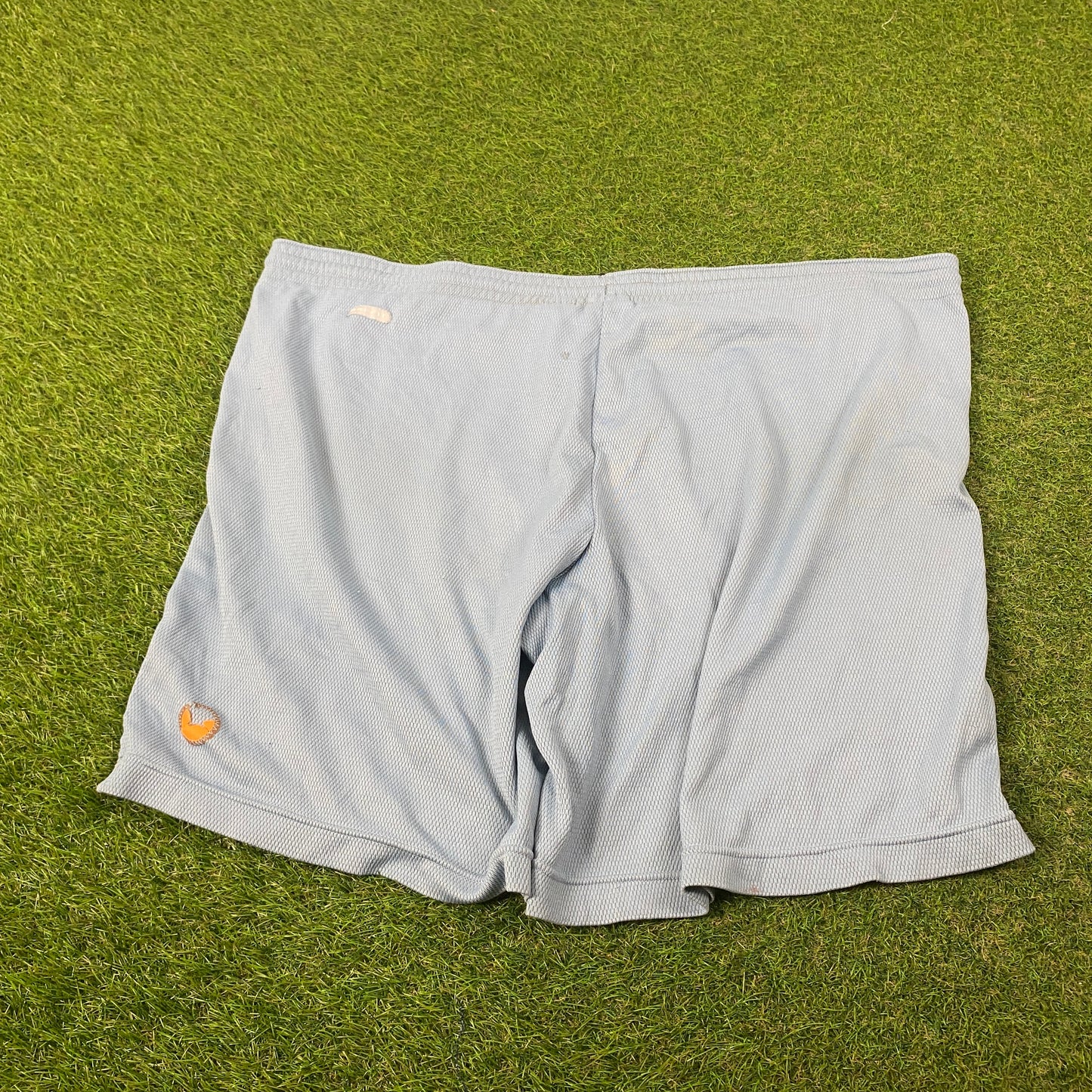 00s Nike Piping Football Shorts Blue Large