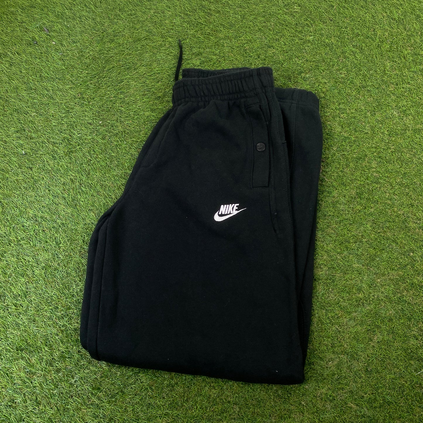 00s Nike Cotton Joggers Black XS