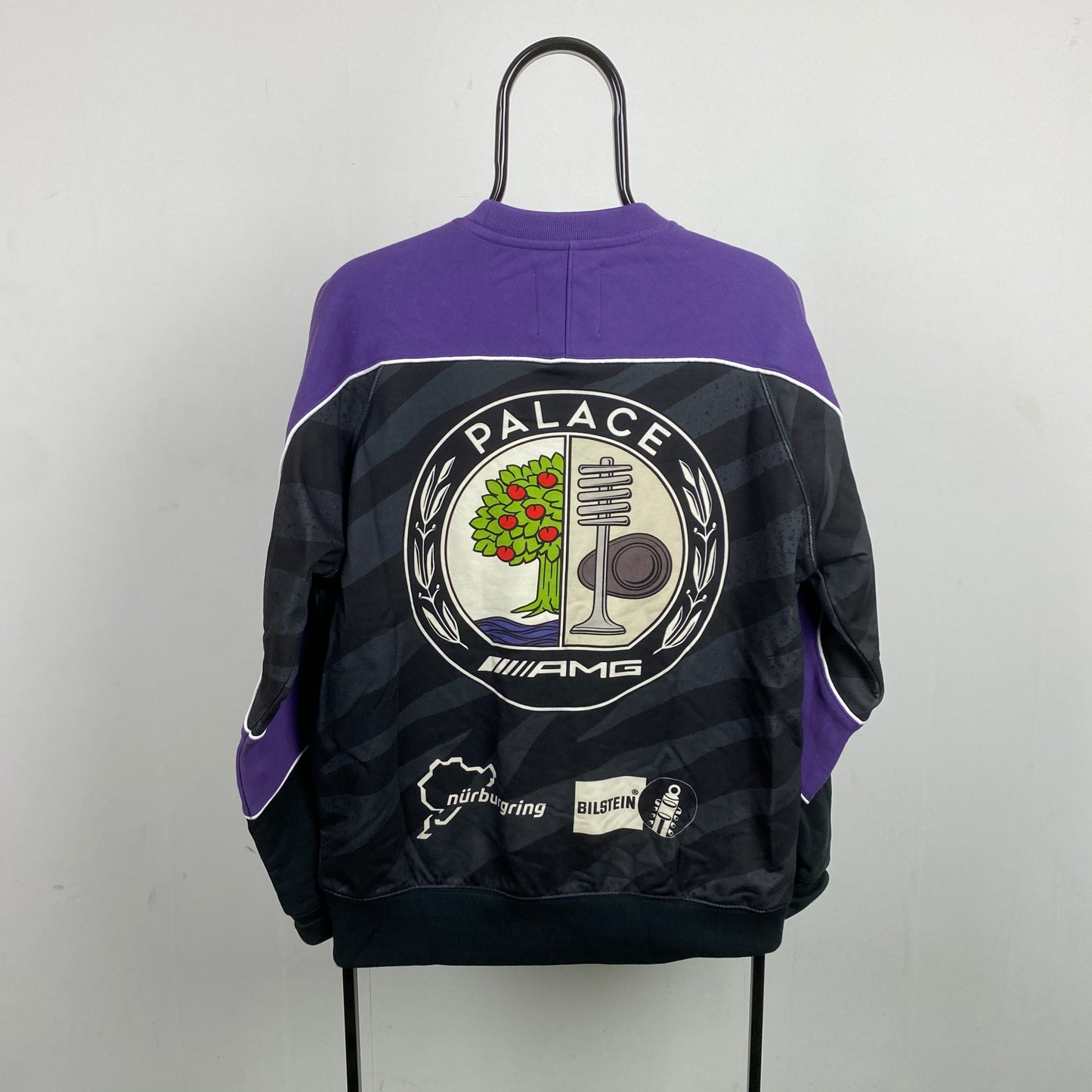 Retro Palace AMG Sweatshirt Purple Medium