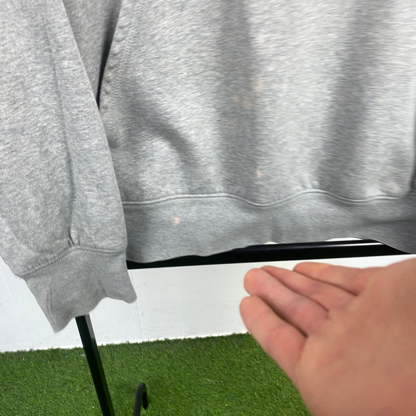 00s Nike Air Max Hoodie Grey Medium