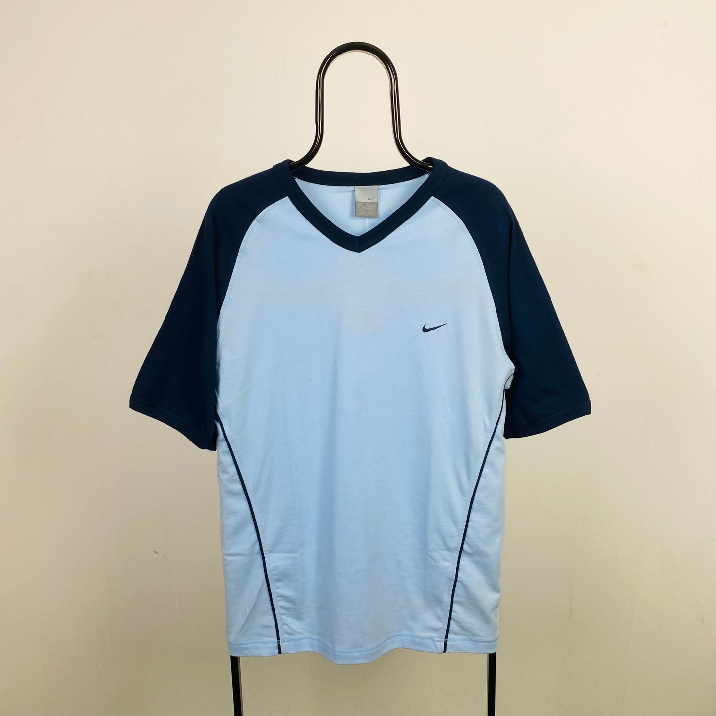 00s Nike T-Shirt Baby Blue Large
