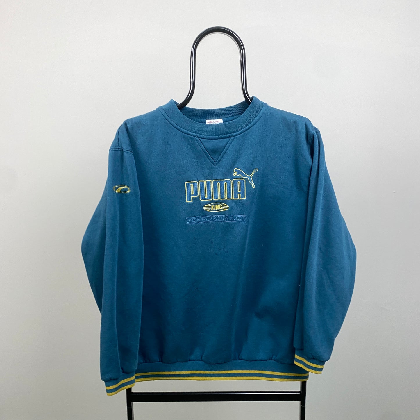 Retro Puma King Sweatshirt Blue Small