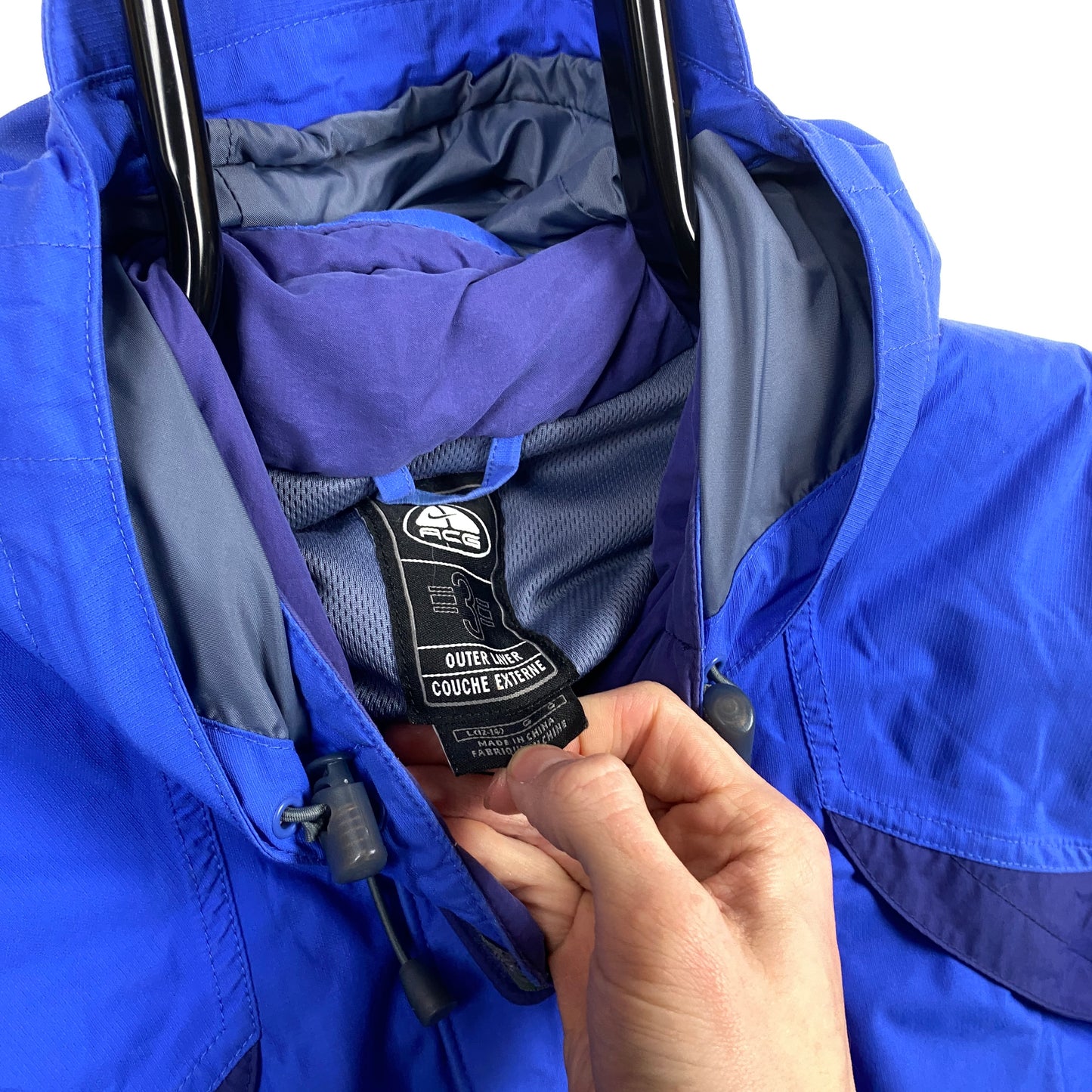 00s Nike ACG Waterproof Ski Coat Jacket Blue Womens Large