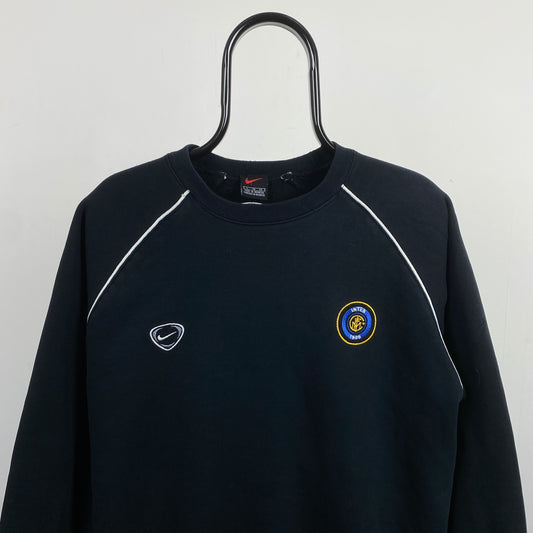90s Nike Inter Milan Sweatshirt Black Large