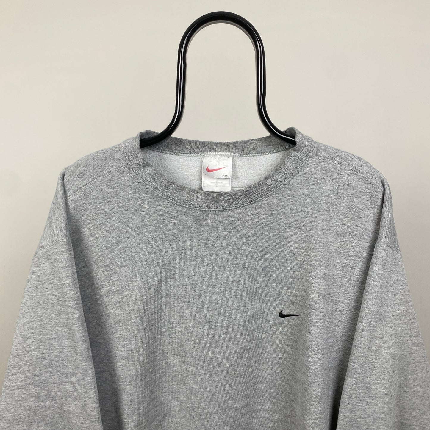 90s Nike Sweatshirt Grey XXL