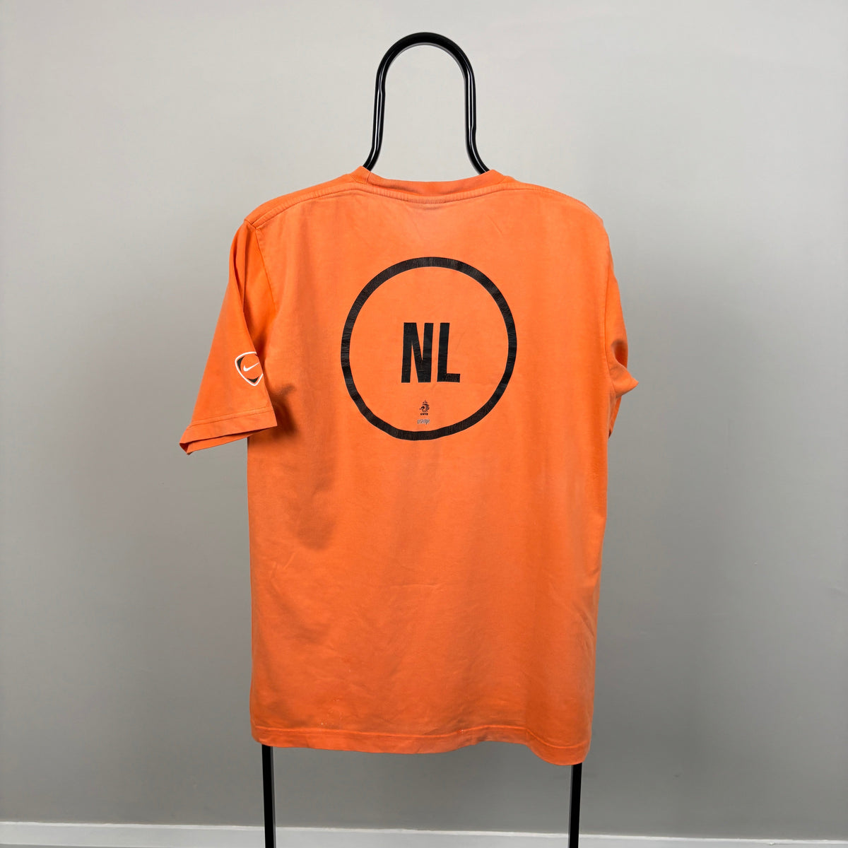 90s Nike Netherlands T-Shirt Orange Medium