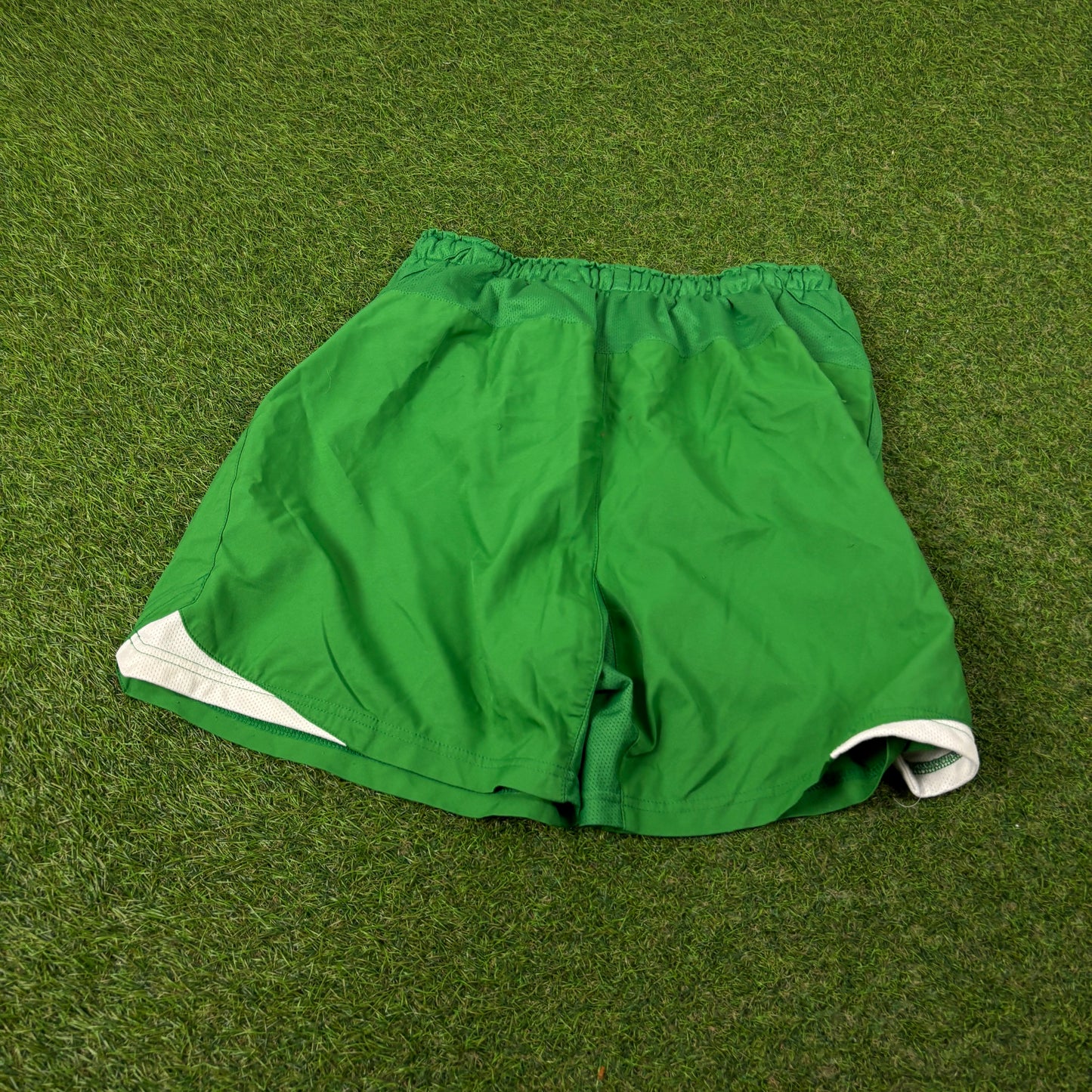 90s Nike Mexico Football Shorts Green Medium