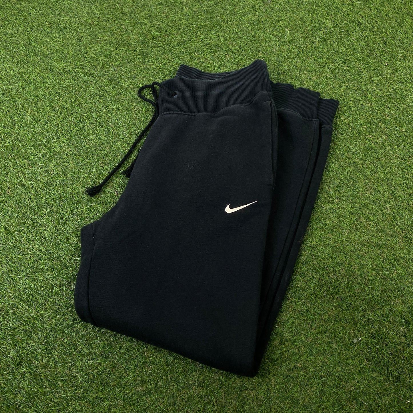 00s Nike Cotton Joggers Black Small