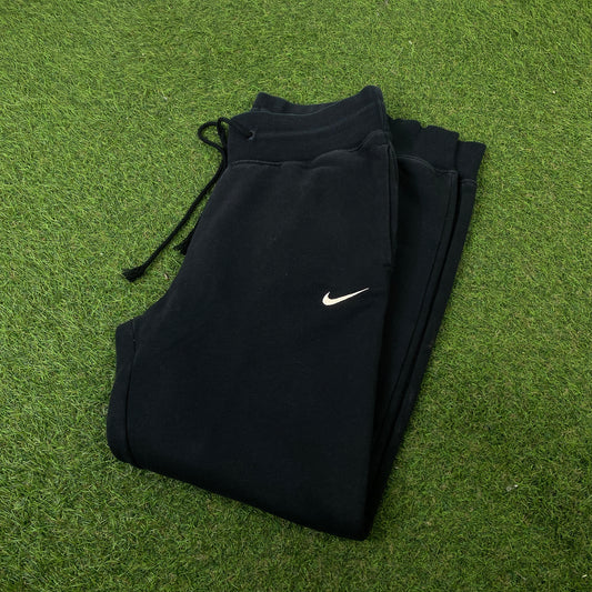 00s Nike Cotton Joggers Black Small
