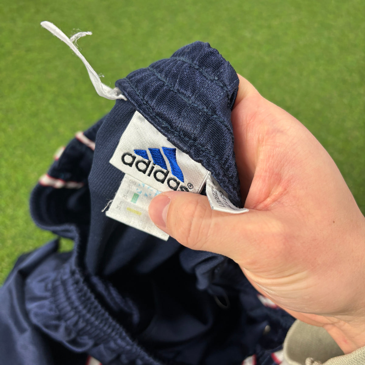 90s Adidas Popper Joggers Blue XL