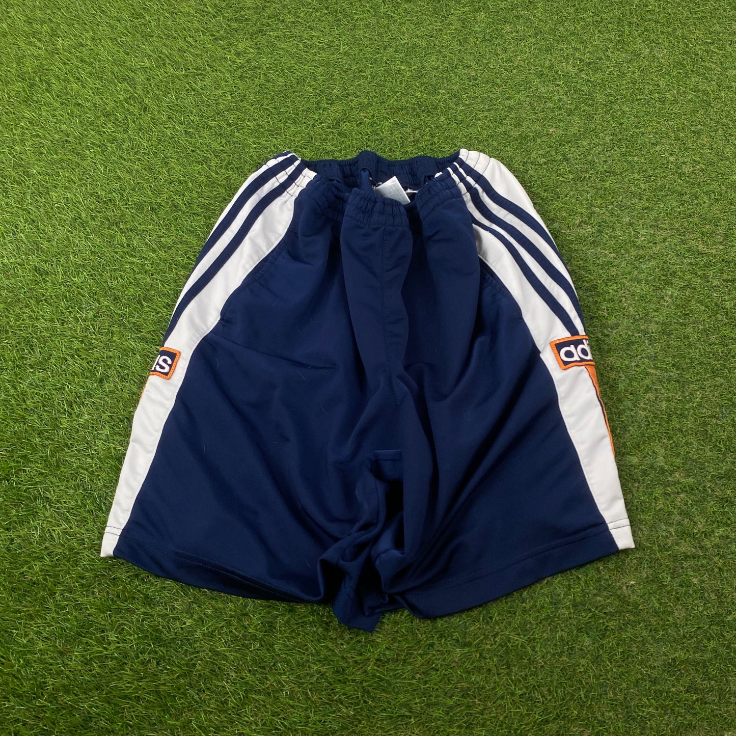 90s Adidas Popper Shorts Blue Medium