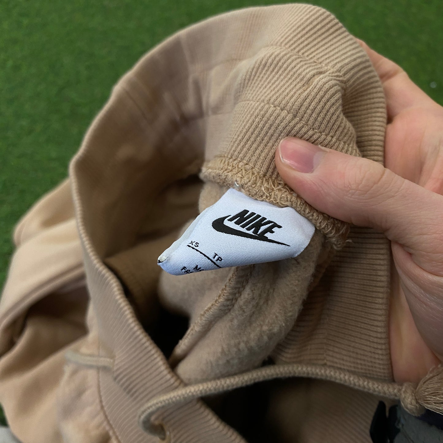 00s Nike Cotton Joggers Brown XS