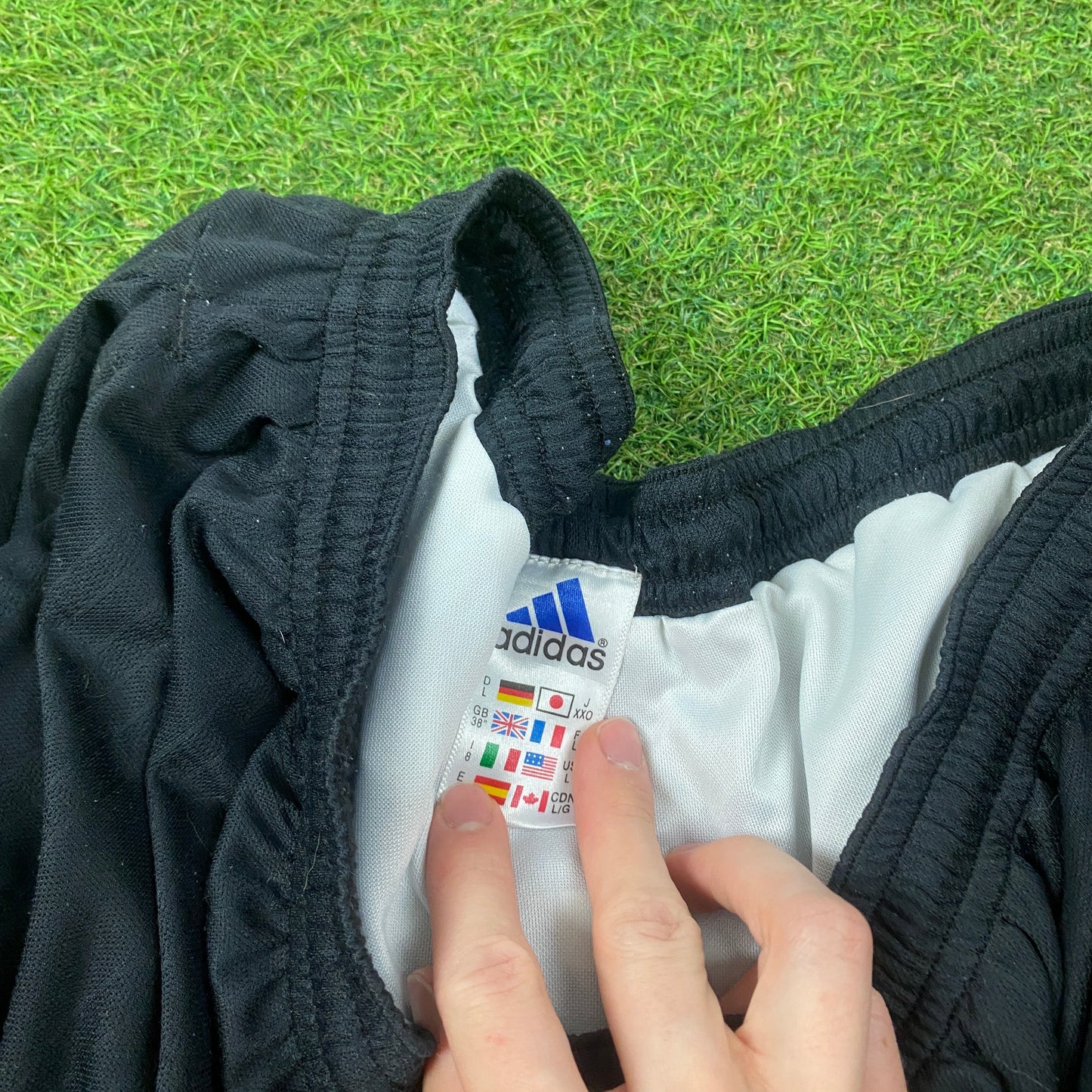 90s Adidas Equipment Shorts Black Large