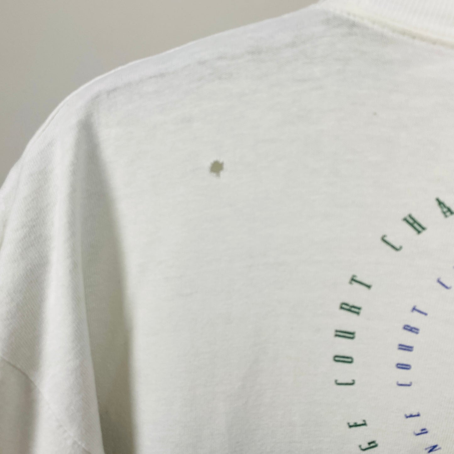 90s Nike Challenge Court T-Shirt White Large