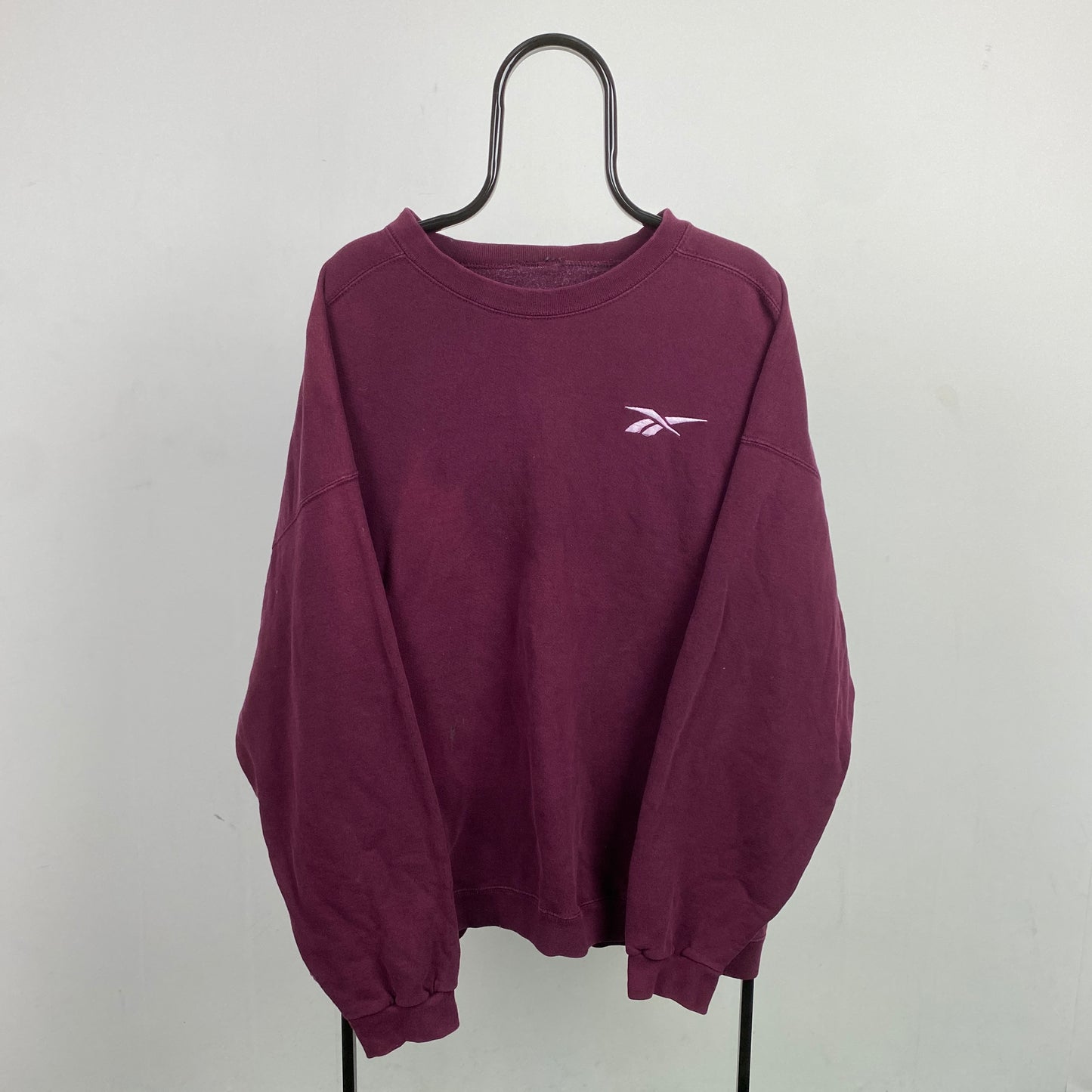 Retro Reebok Sweatshirt Red XXL