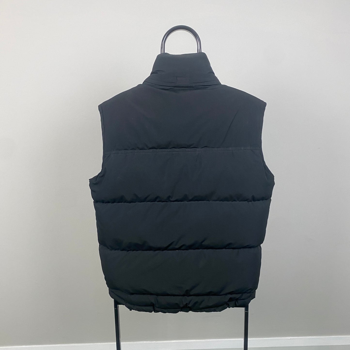 00s Nike Puffer Gilet Jacket Black Small