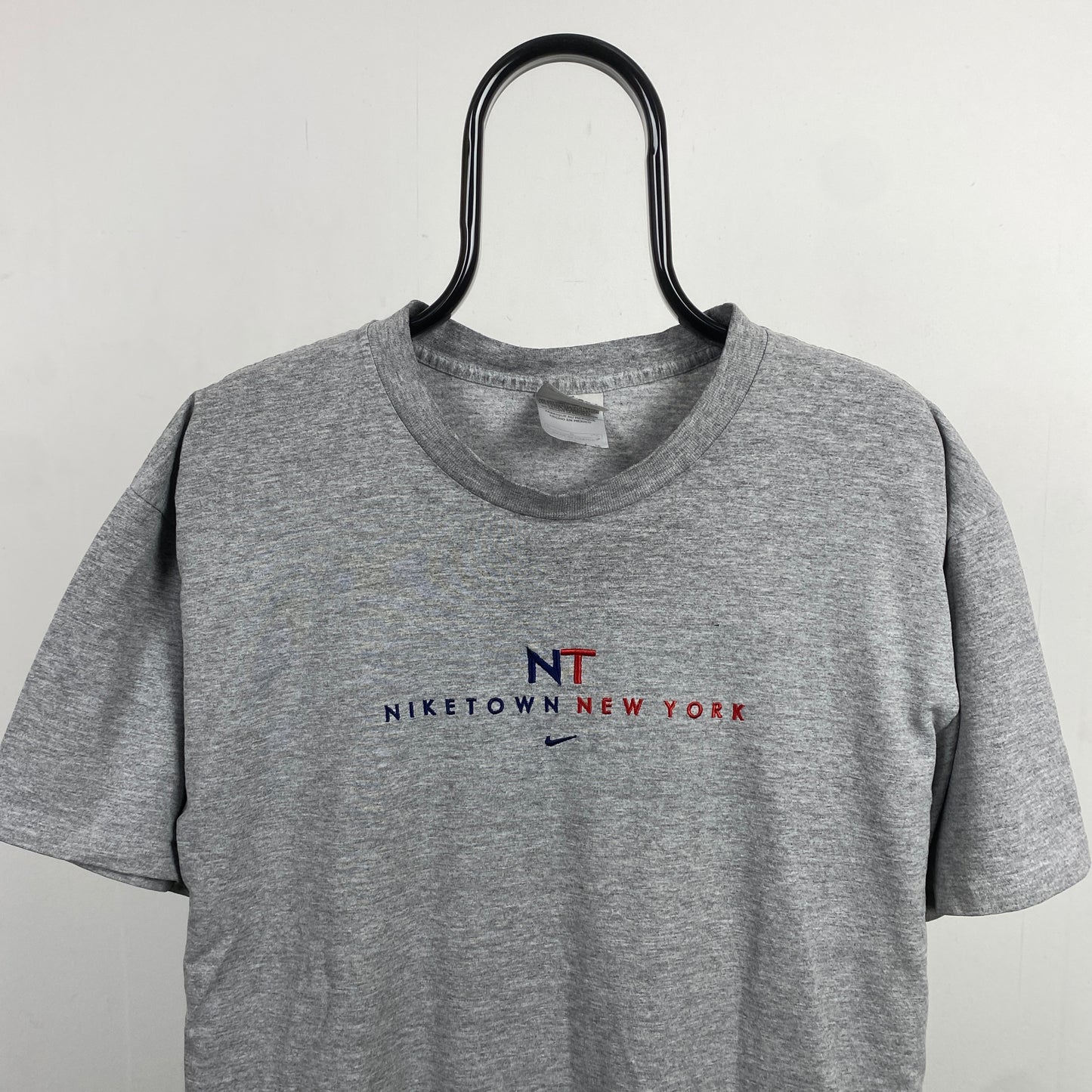 00s Nike Town New York T-Shirt Grey Large