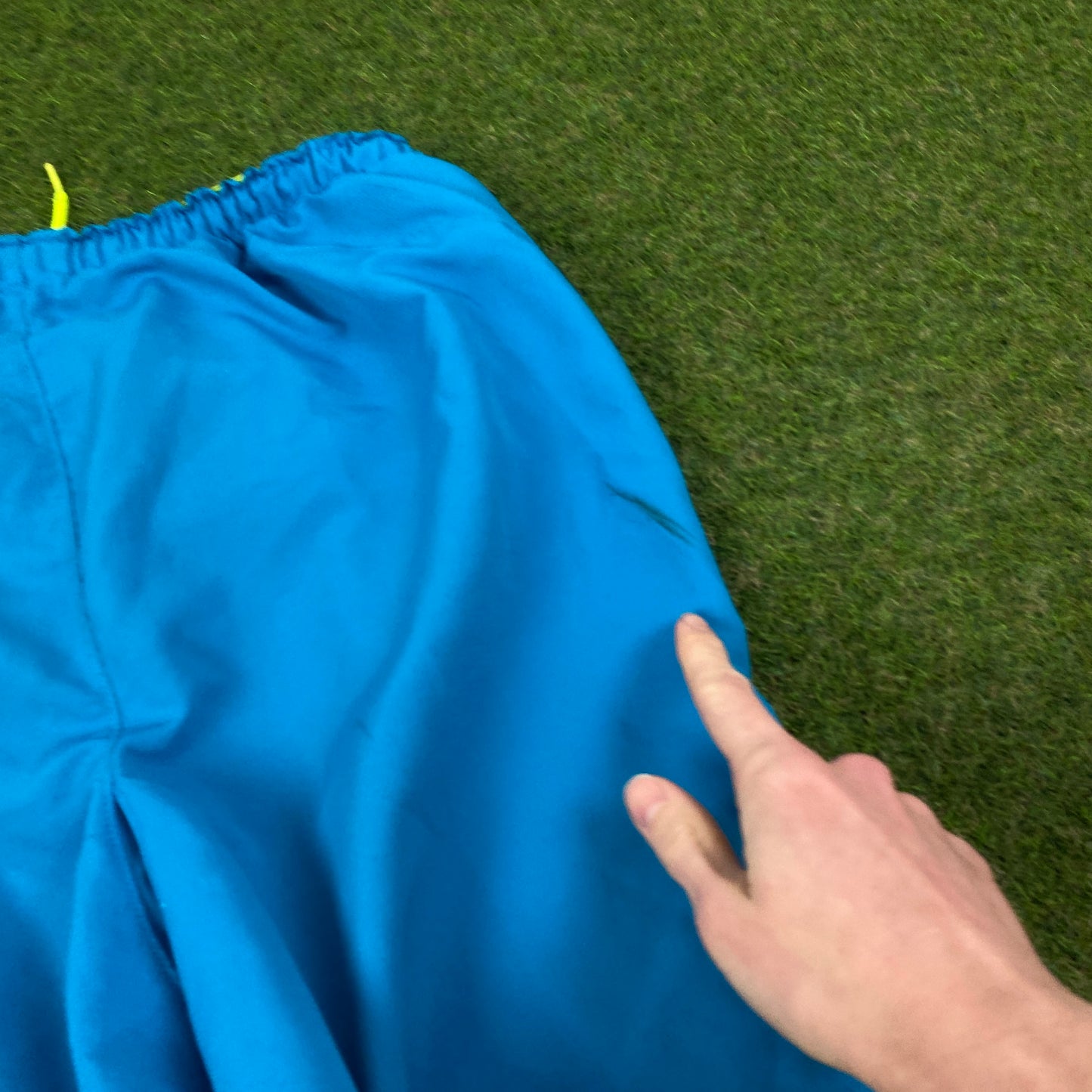 00s Nike Barcelona Football Shorts Blue Medium