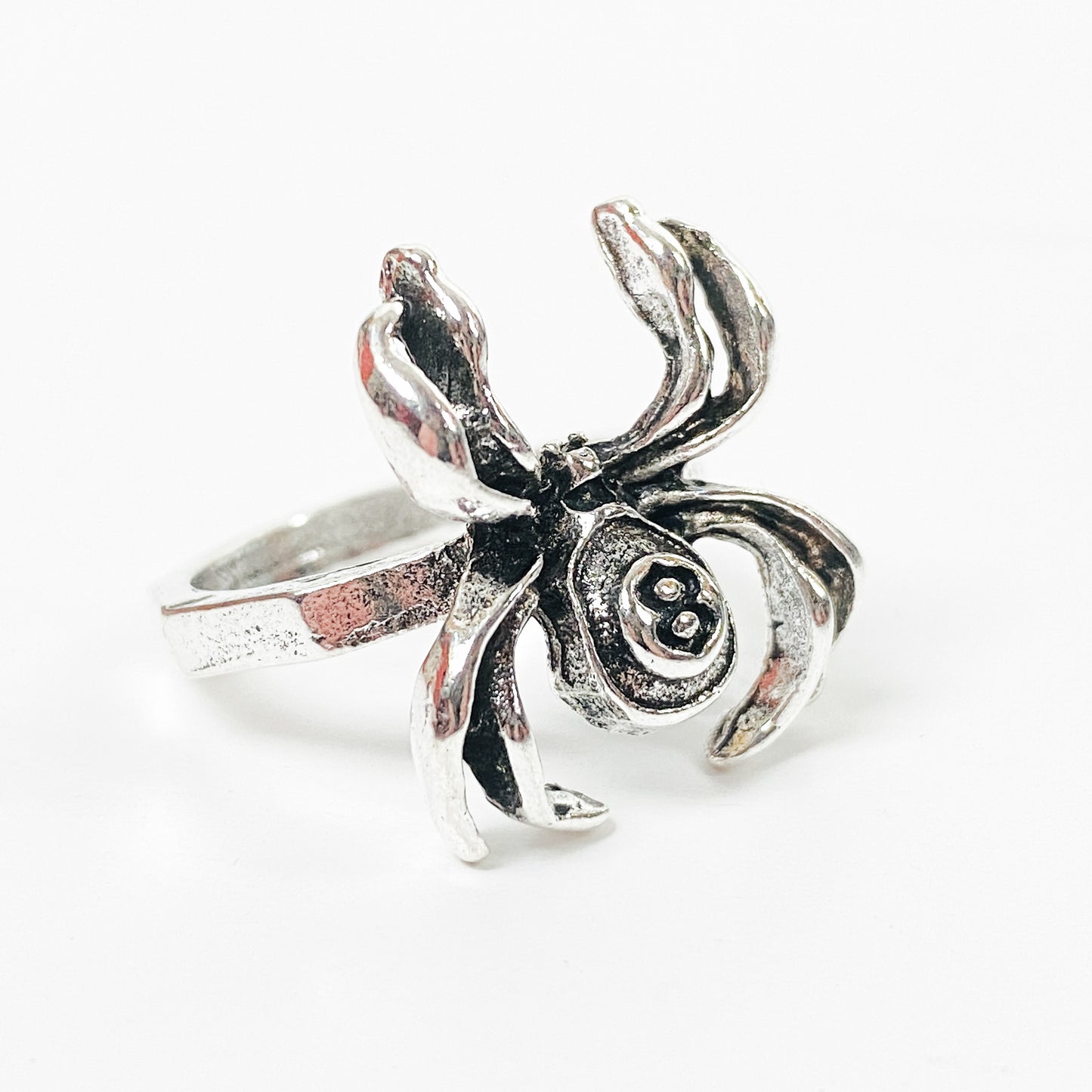 Vintage Spider 8 Ball Ring