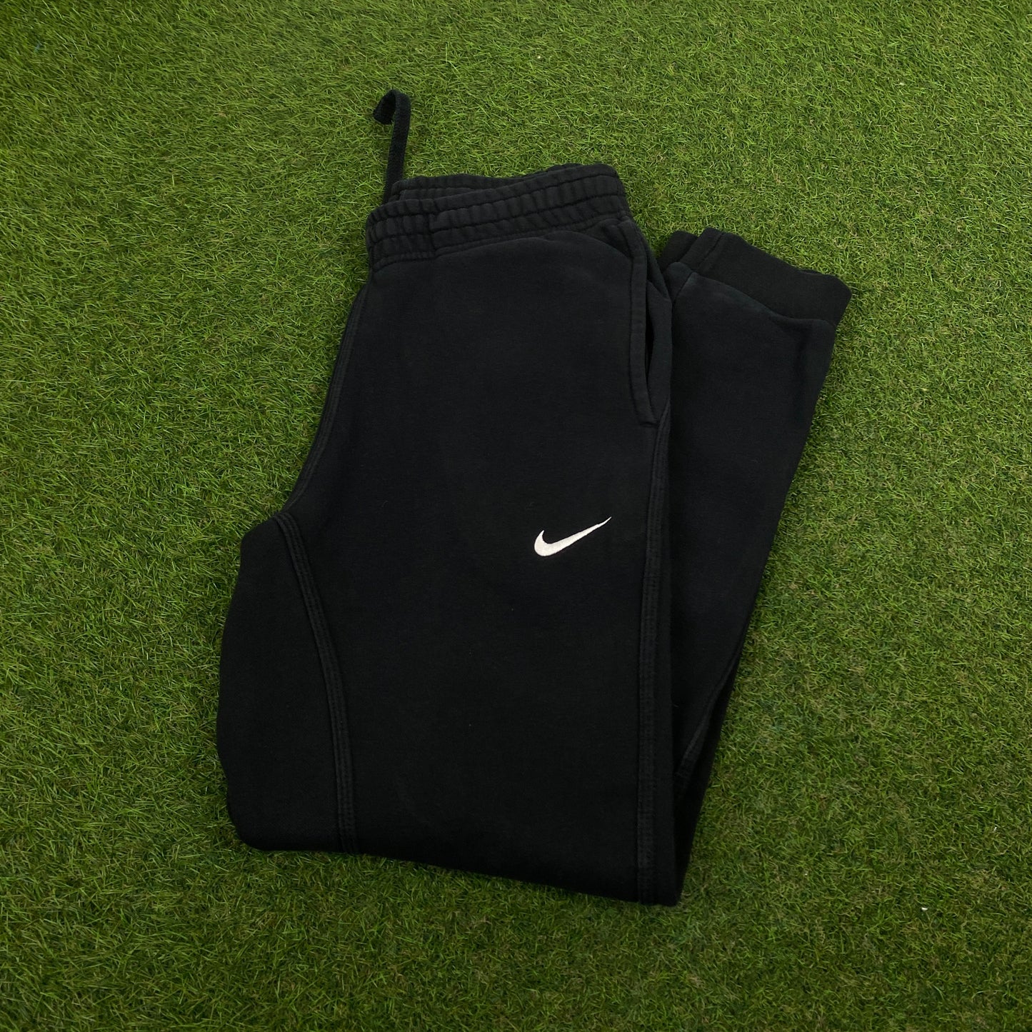 00s Nike Cotton Joggers Black Small