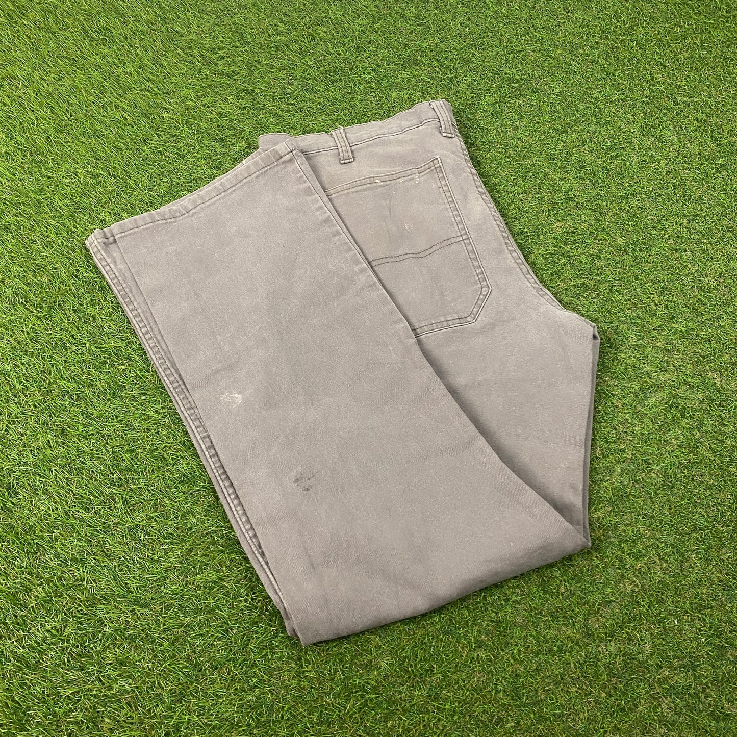 00s Dickies Carpenter Jeans Grey 34x32 Large Joggers
