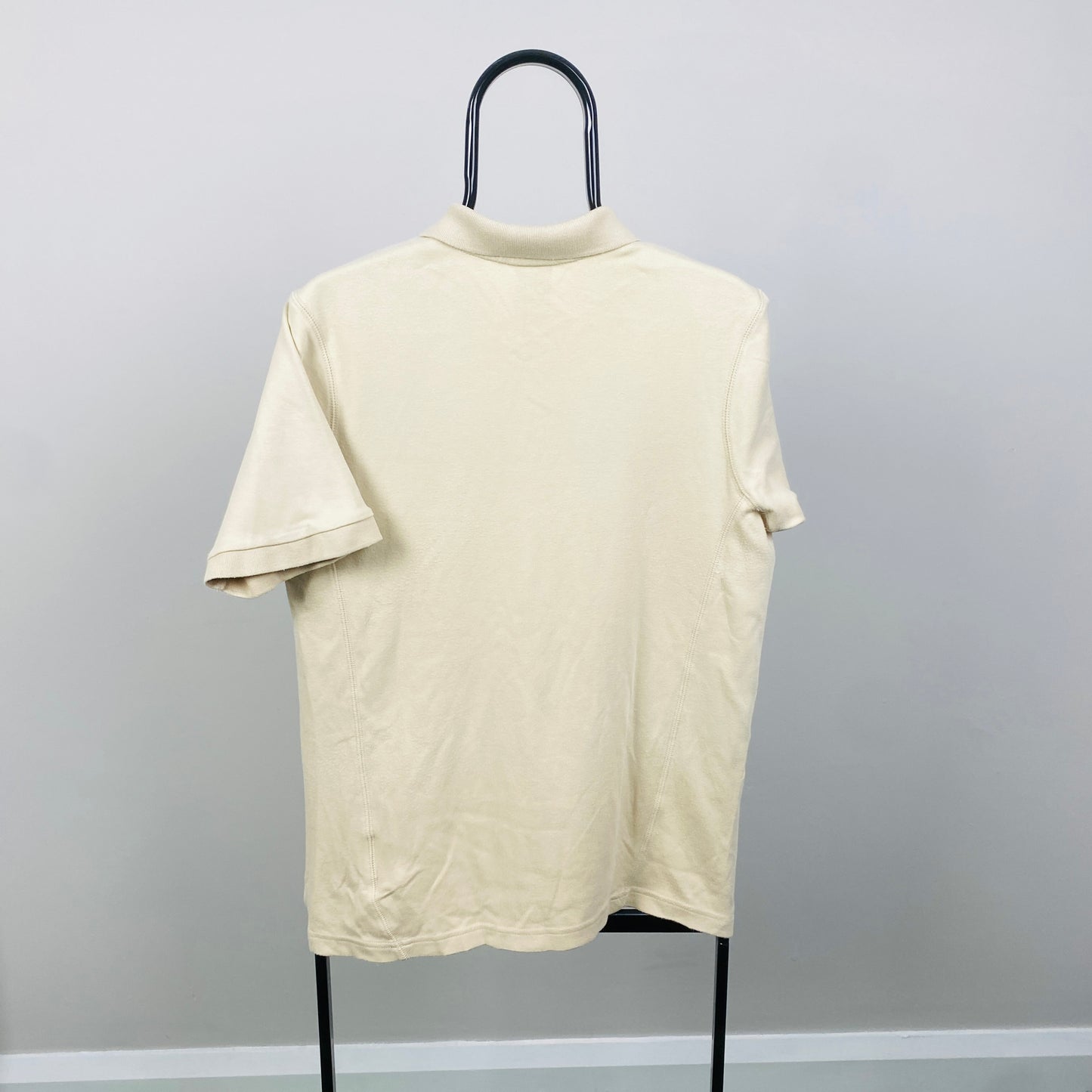 00s Nike Polo Shirt T-Shirt Brown Small