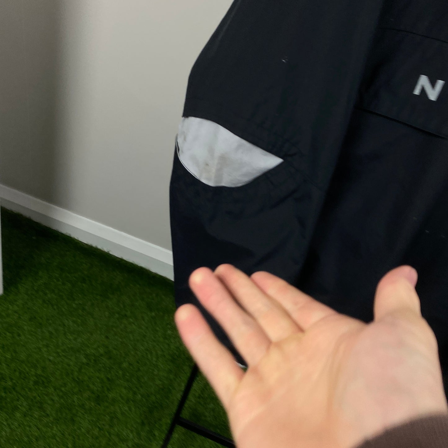 00s Nike Shox Windbreaker Jacket Black Large