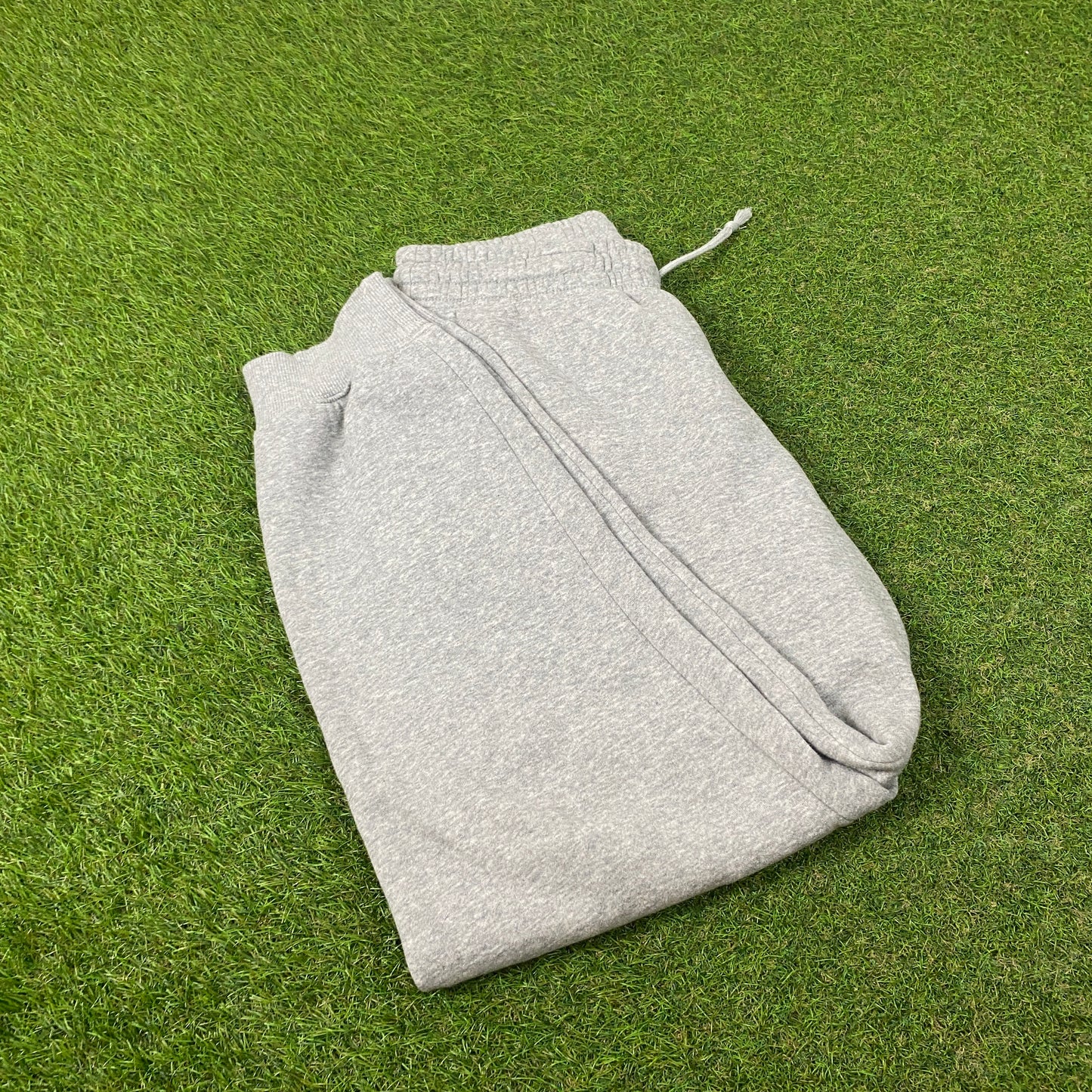 00s Nike Wide Leg Cotton Joggers Grey Medium