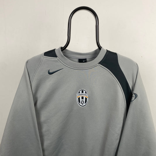 00s Nike Juventus Sweatshirt Grey Medium