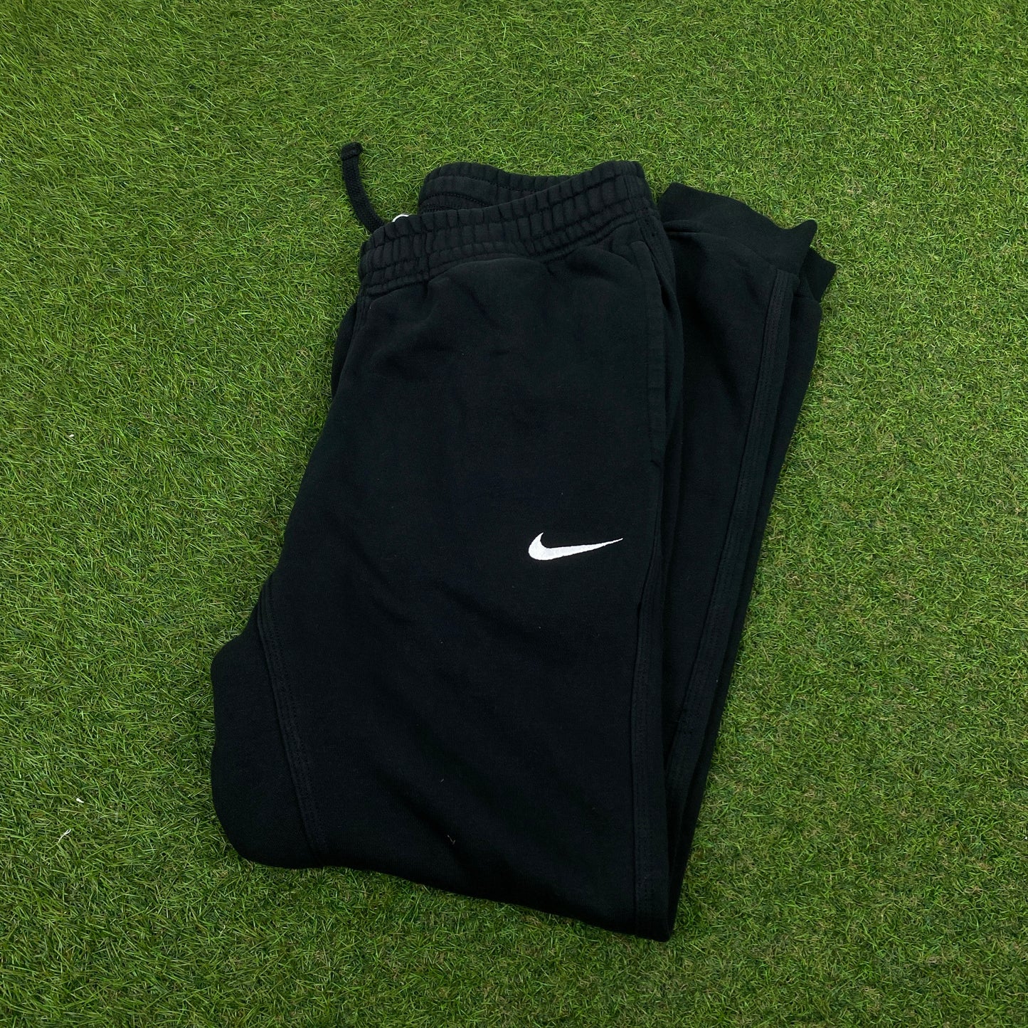00s Nike Cotton Joggers Black Small