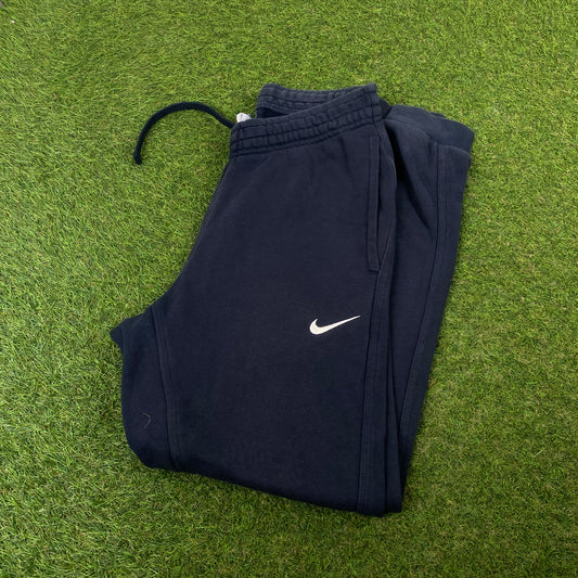 00s Nike Cotton Joggers Blue Small