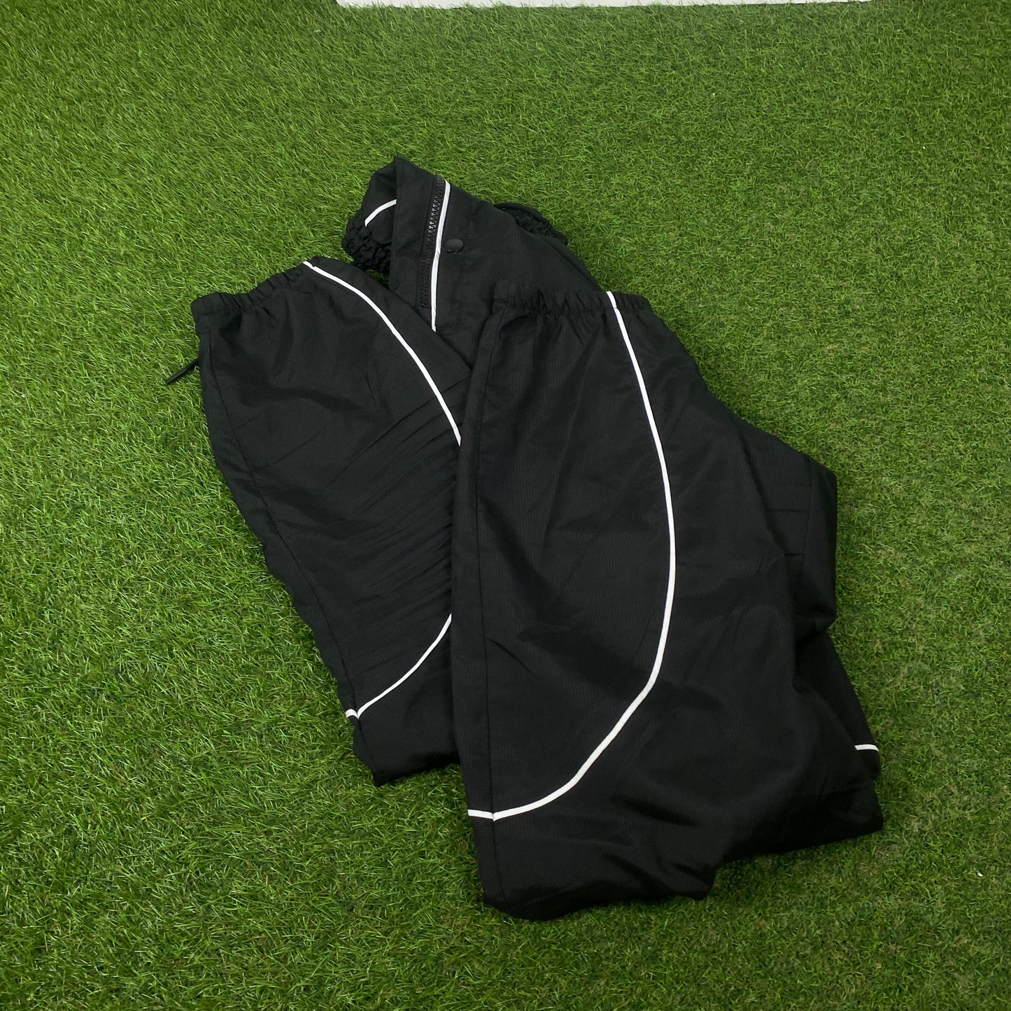 00s Nike Piping Joggers Black Medium