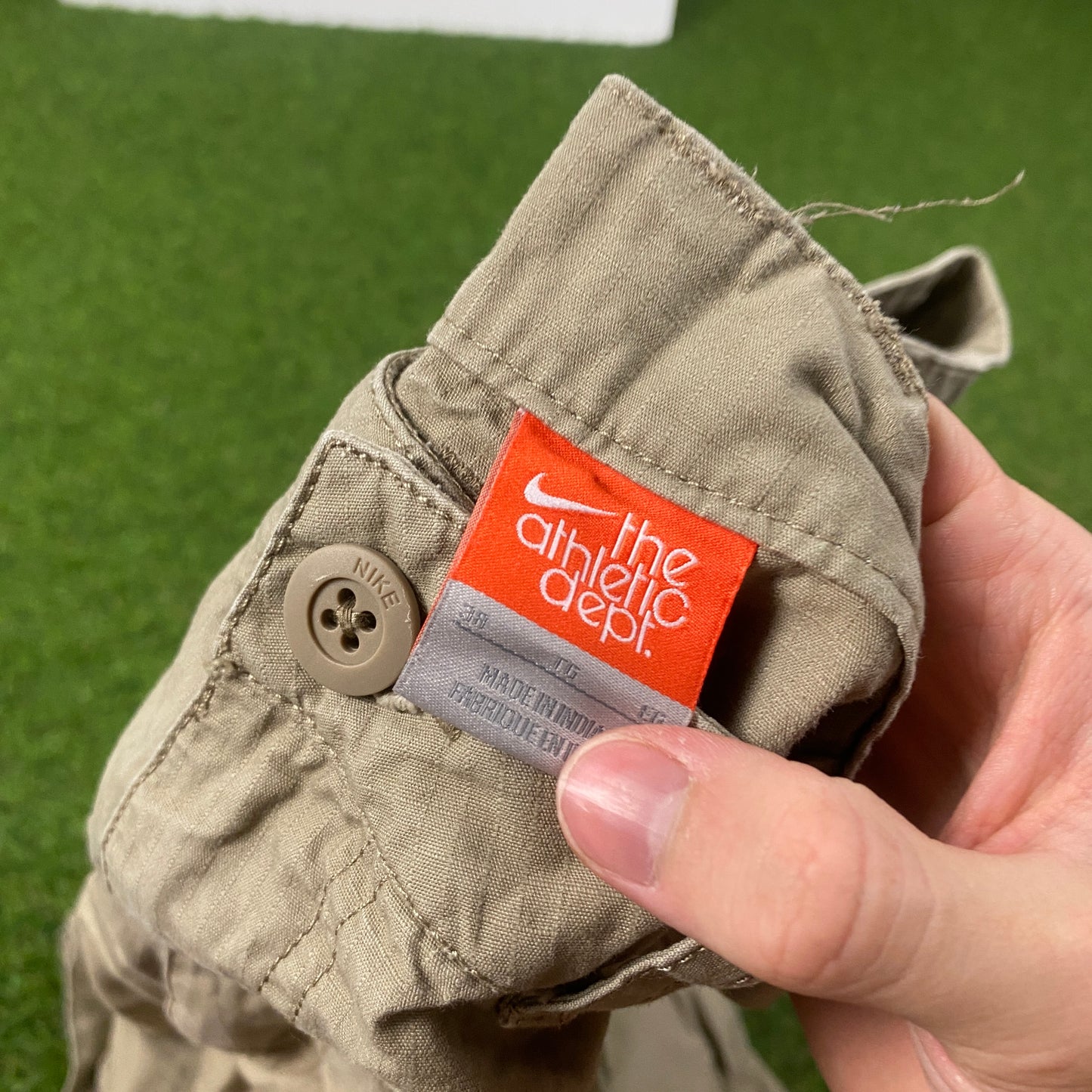 00s Nike Cargo Shorts Brown XL