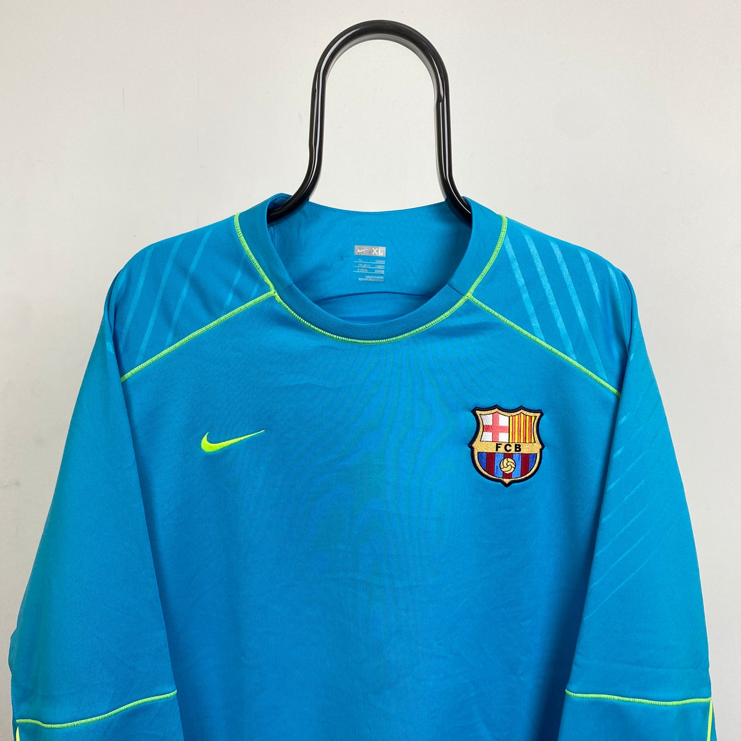 00s Nike Barcelona Sweatshirt Blue XL