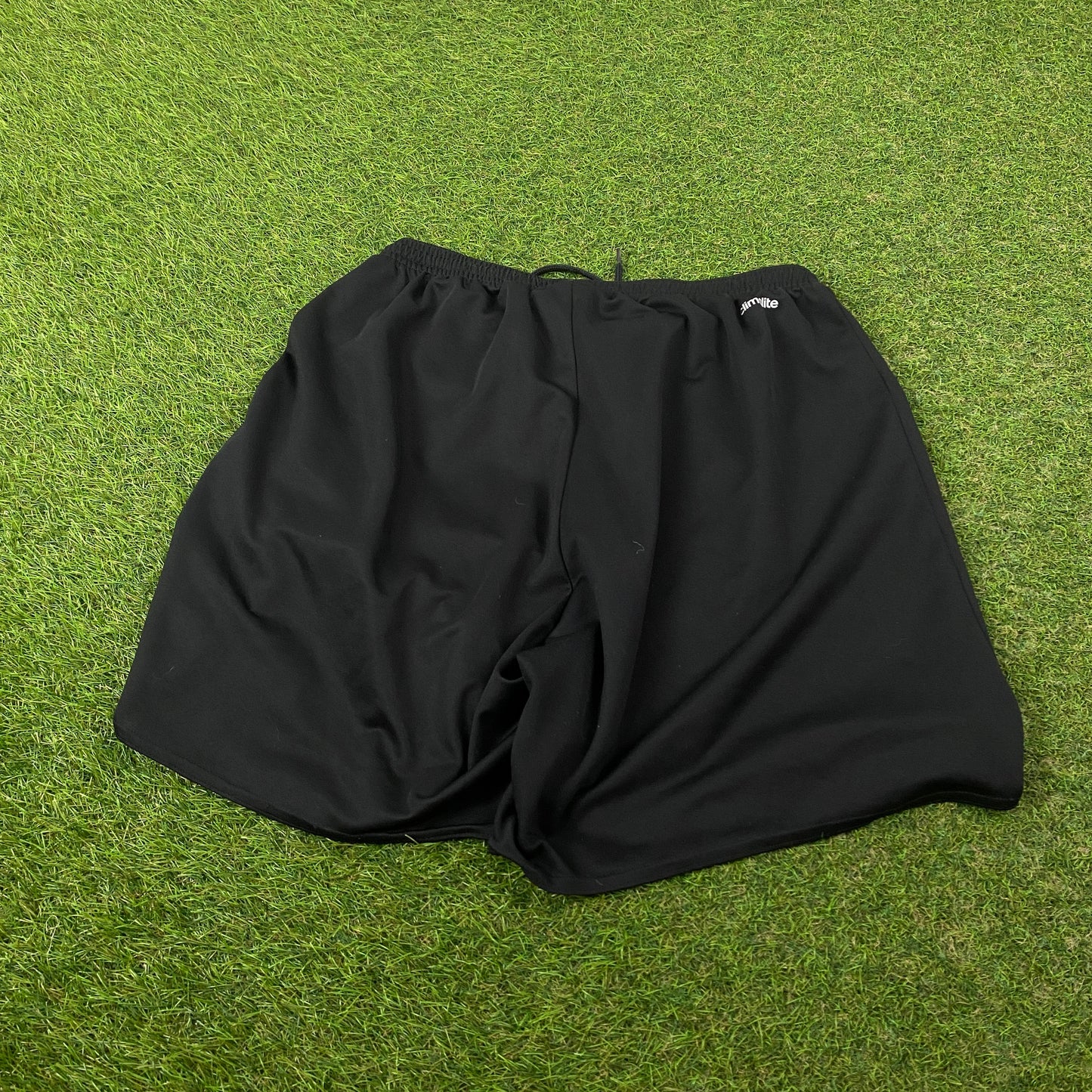 00s Adidas Football Shorts Black Medium