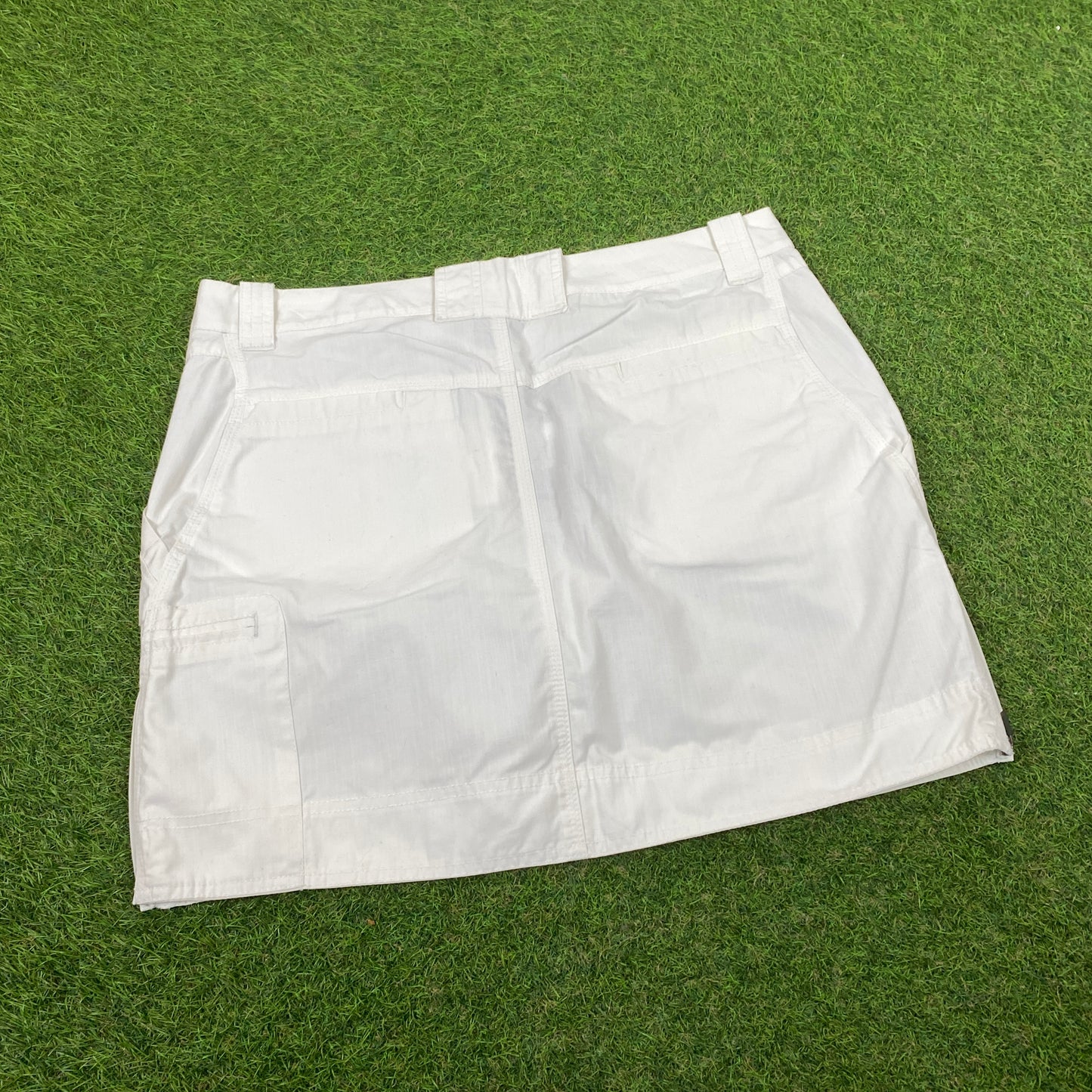 00s Nike ACG Cargo Skirt Shorts White Large