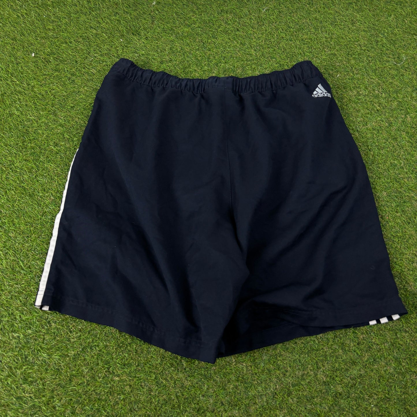 90s Adidas Shorts Blue Large