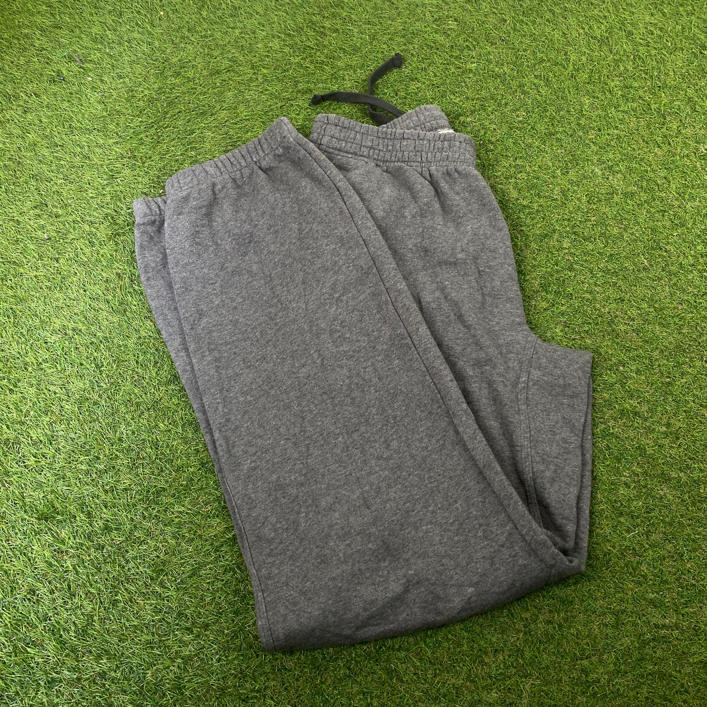 00s Nike Cotton Joggers Grey Medium