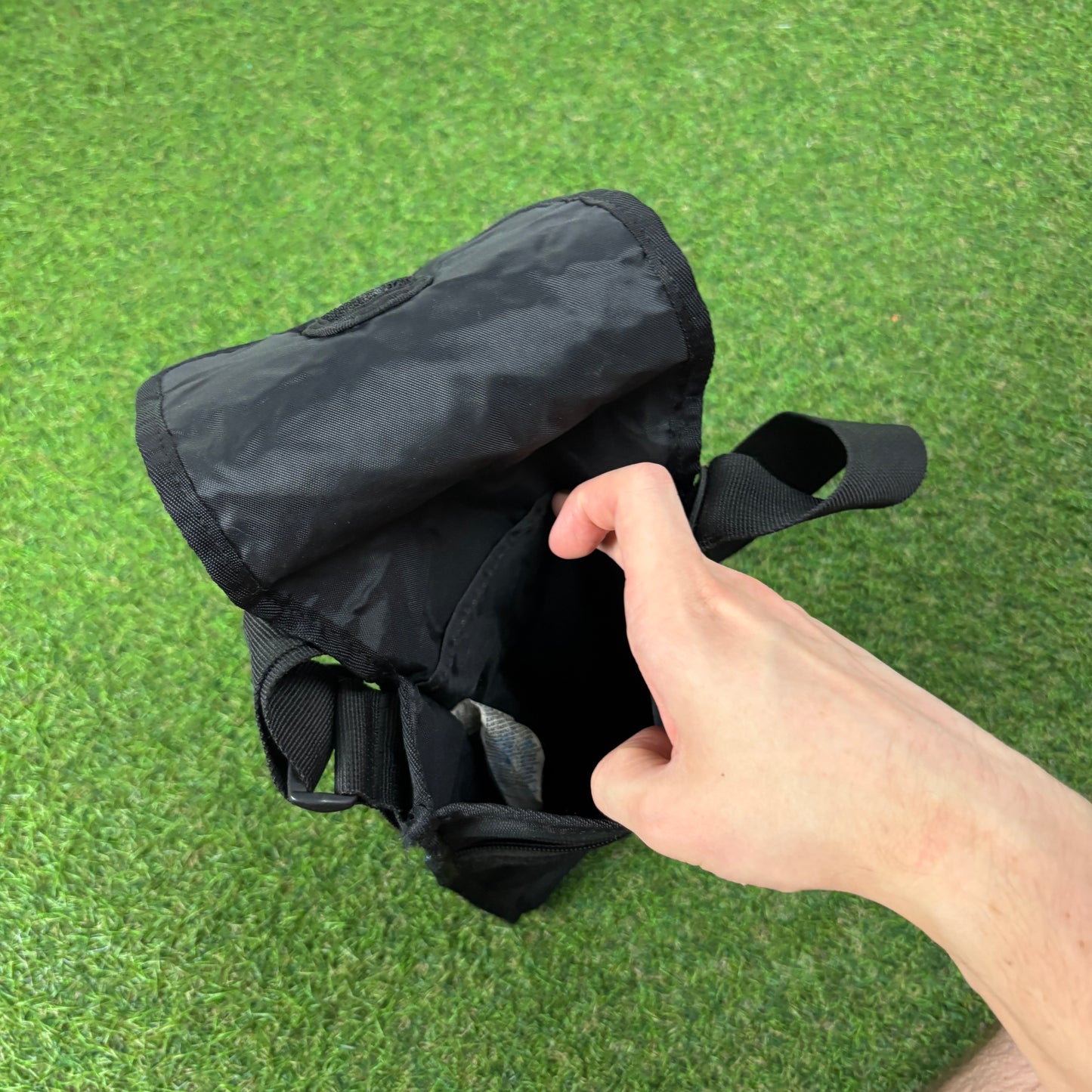 00s Nike Air Max Sling Shoulder Bag Black