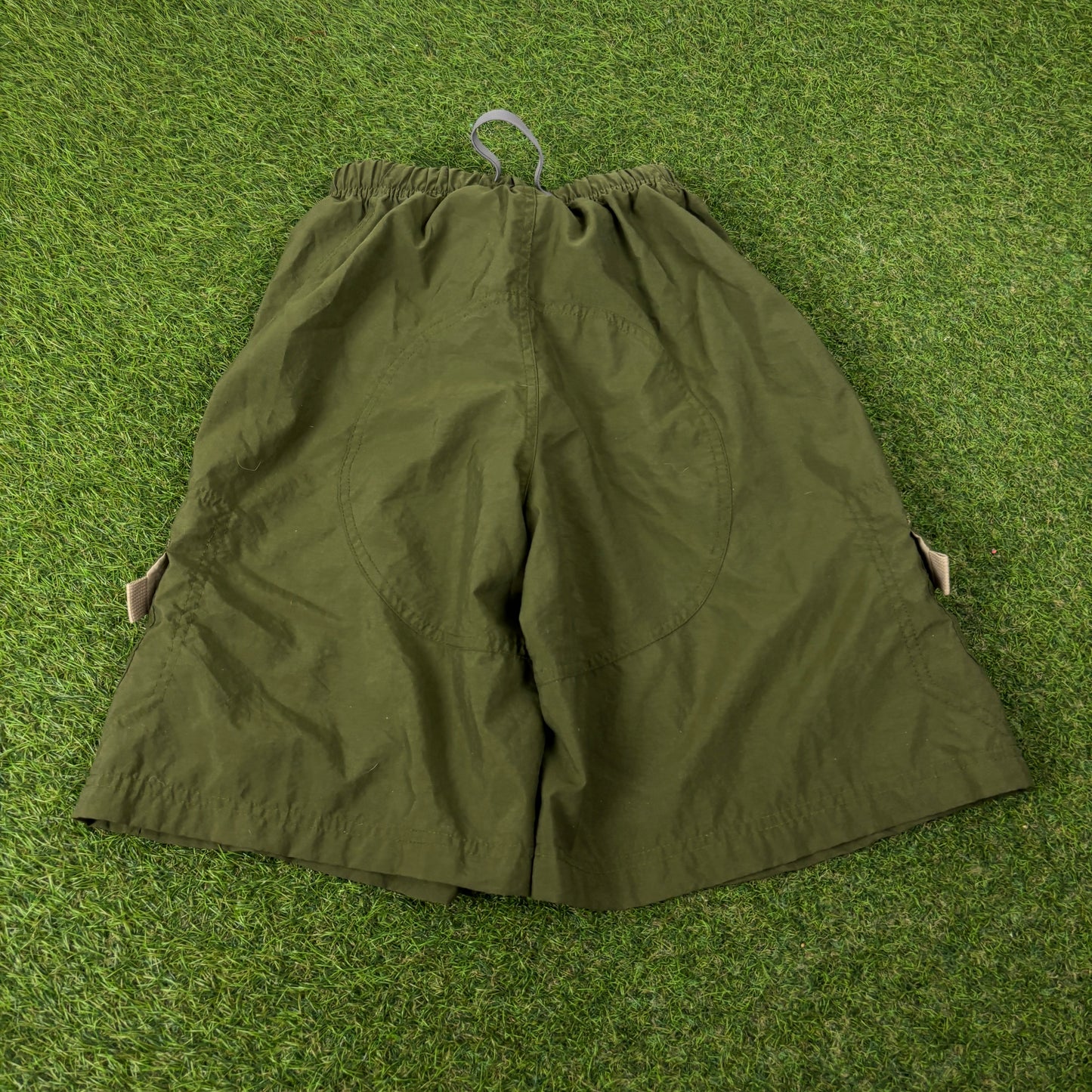 00s Nike ACG Cargo Shorts Green Small