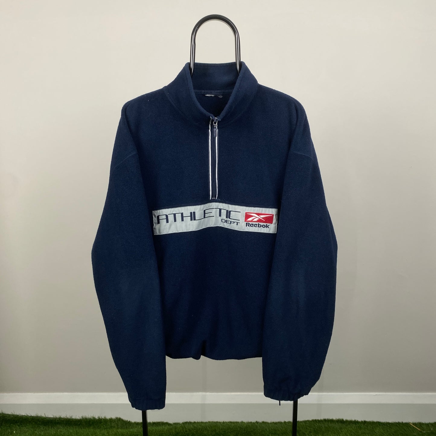 00s Reebok Fleece Sweatshirt Blue XL