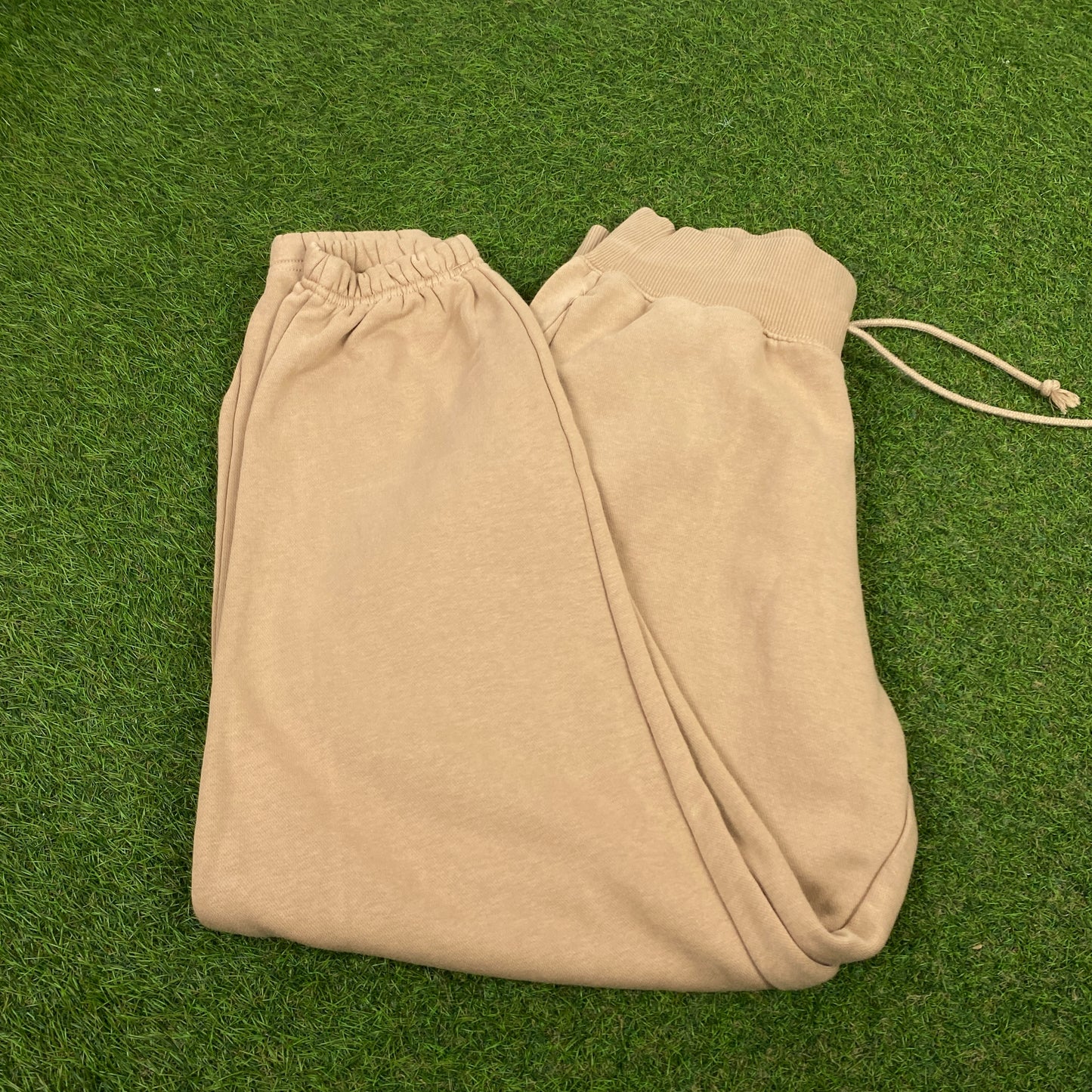 00s Nike Cotton Joggers Brown XS