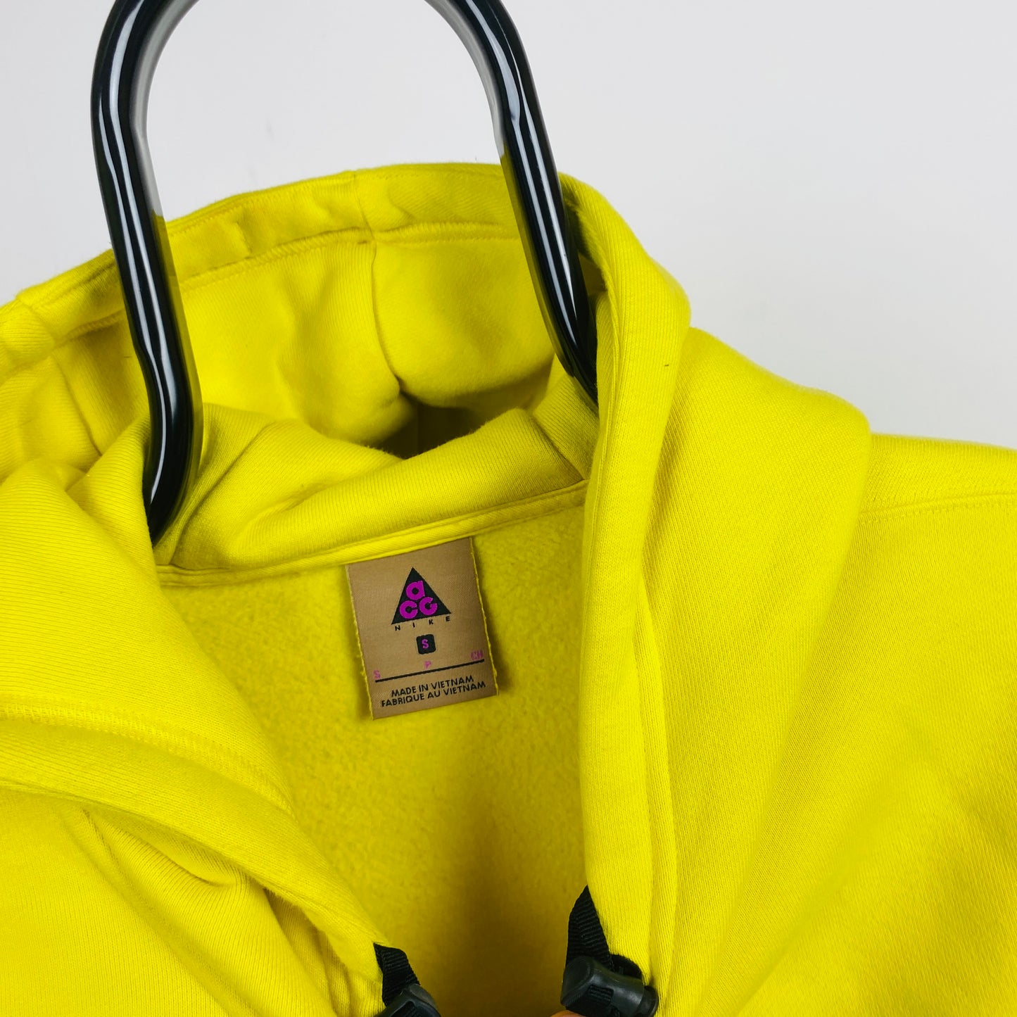 00s Nike ACG Hoodie Yellow Small