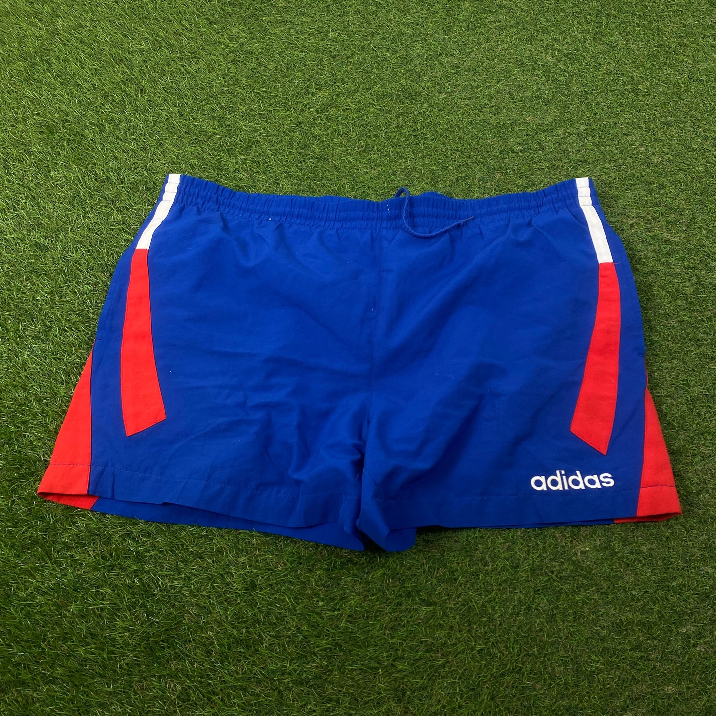 90s Adidas Shorts Blue XL